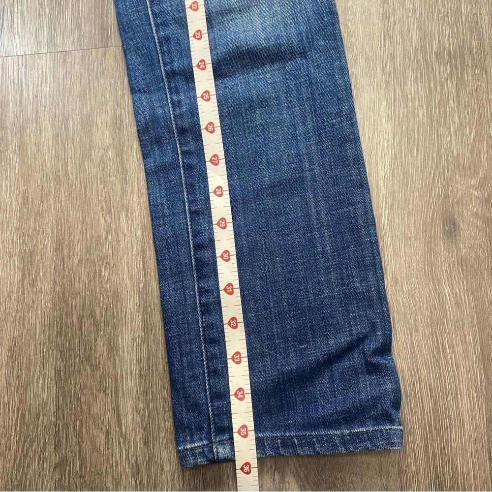 Madewell Women’s Distressed Patchwork Straight-Le… - image 5